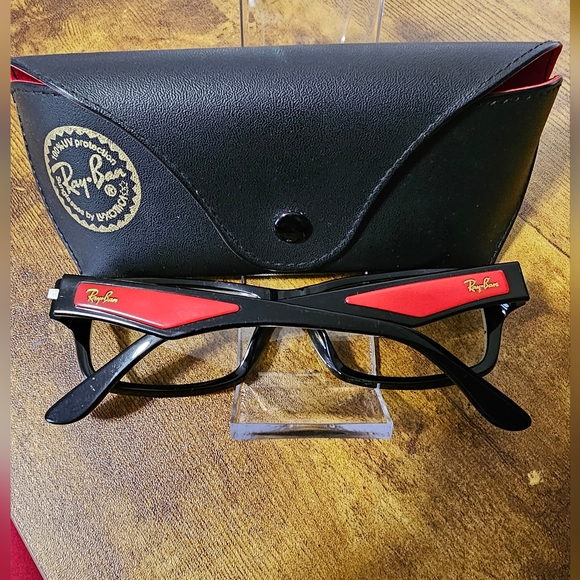 Ray-Ban Accessories - RayBan Red/Black Optical Frames